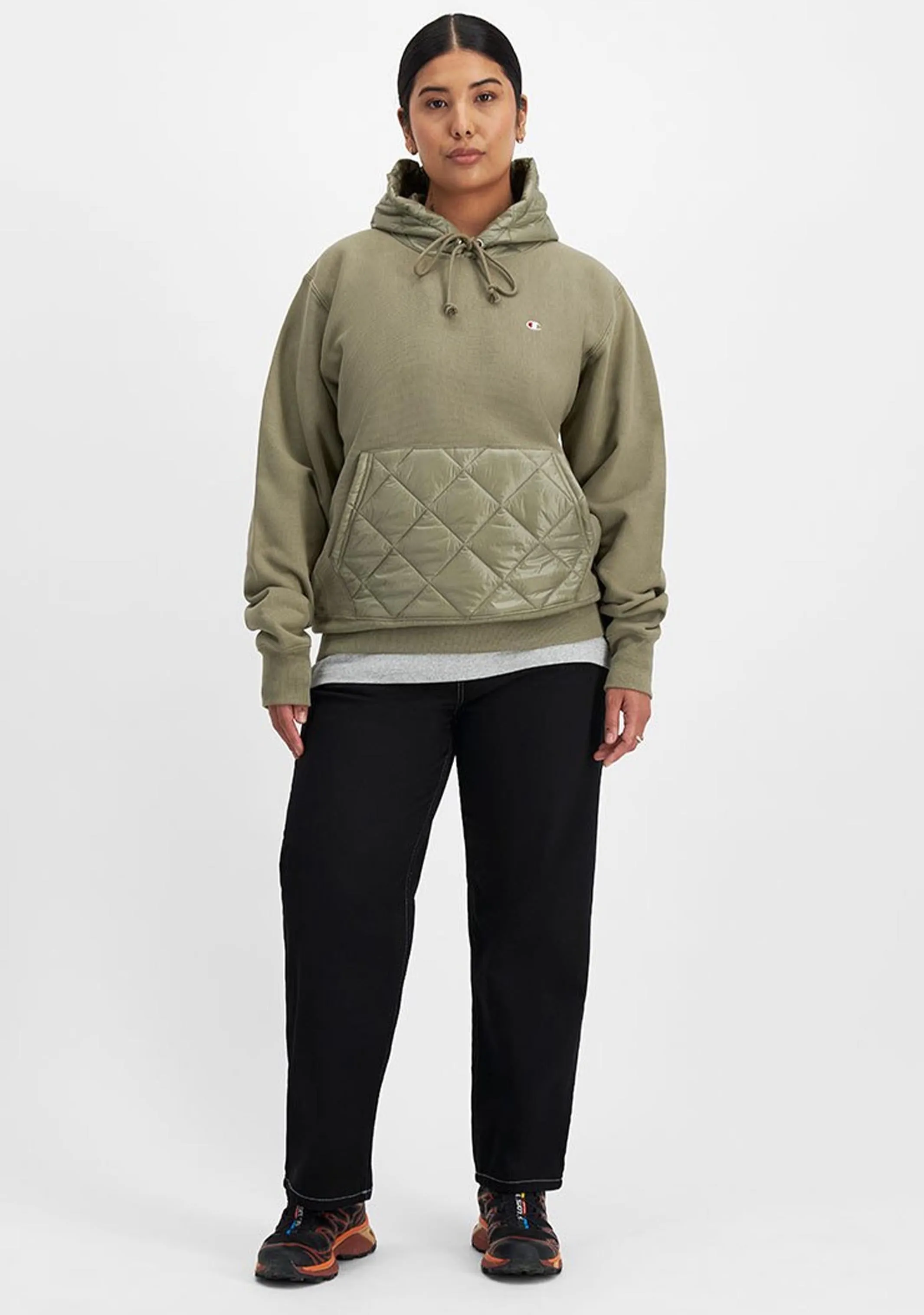 Champion Men's Lifestyle Puffer Hoodie LAN