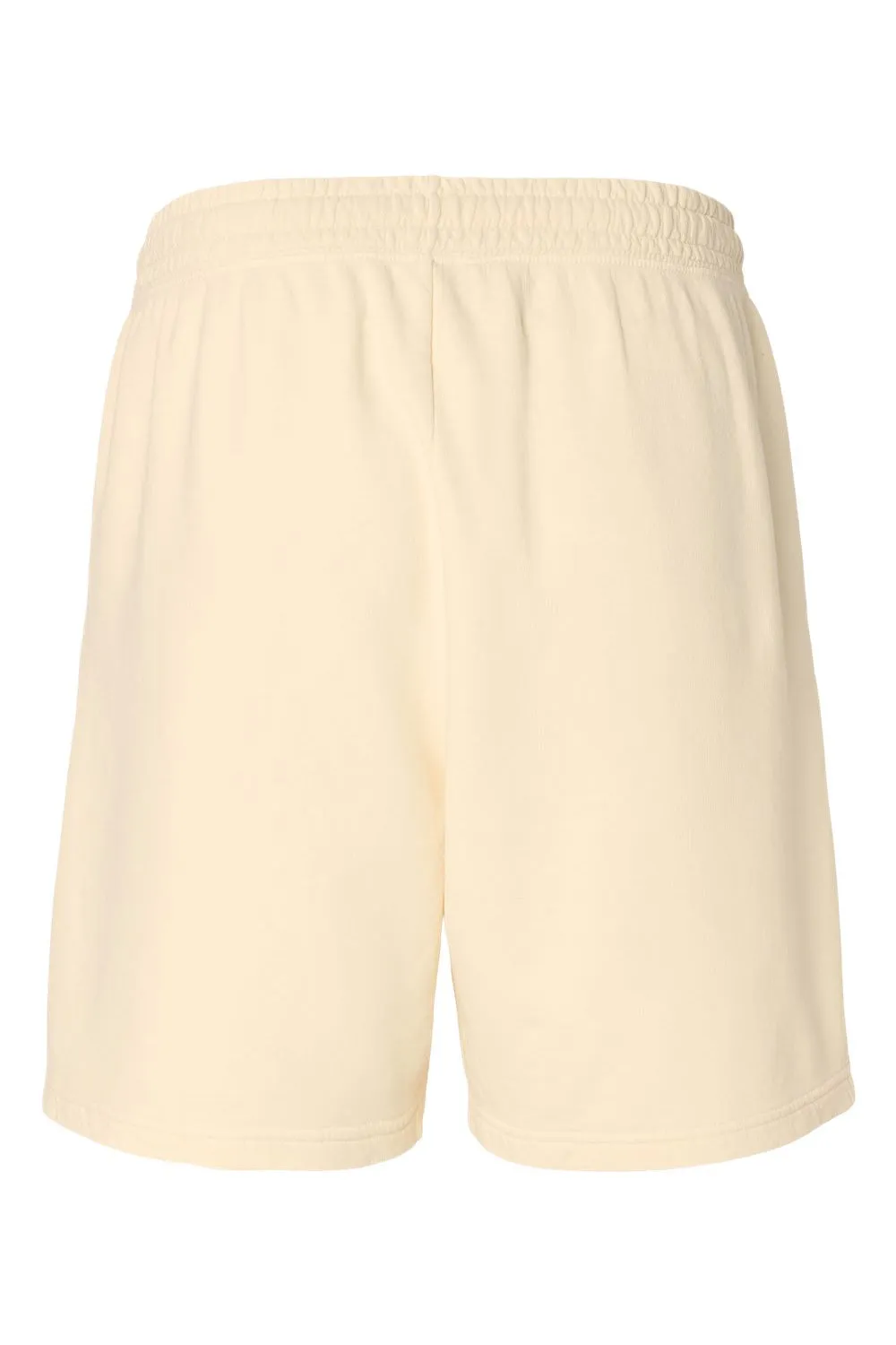 Comfort Colors Mens Garment Dyed Fleece Shorts w/ Pockets - Ivory